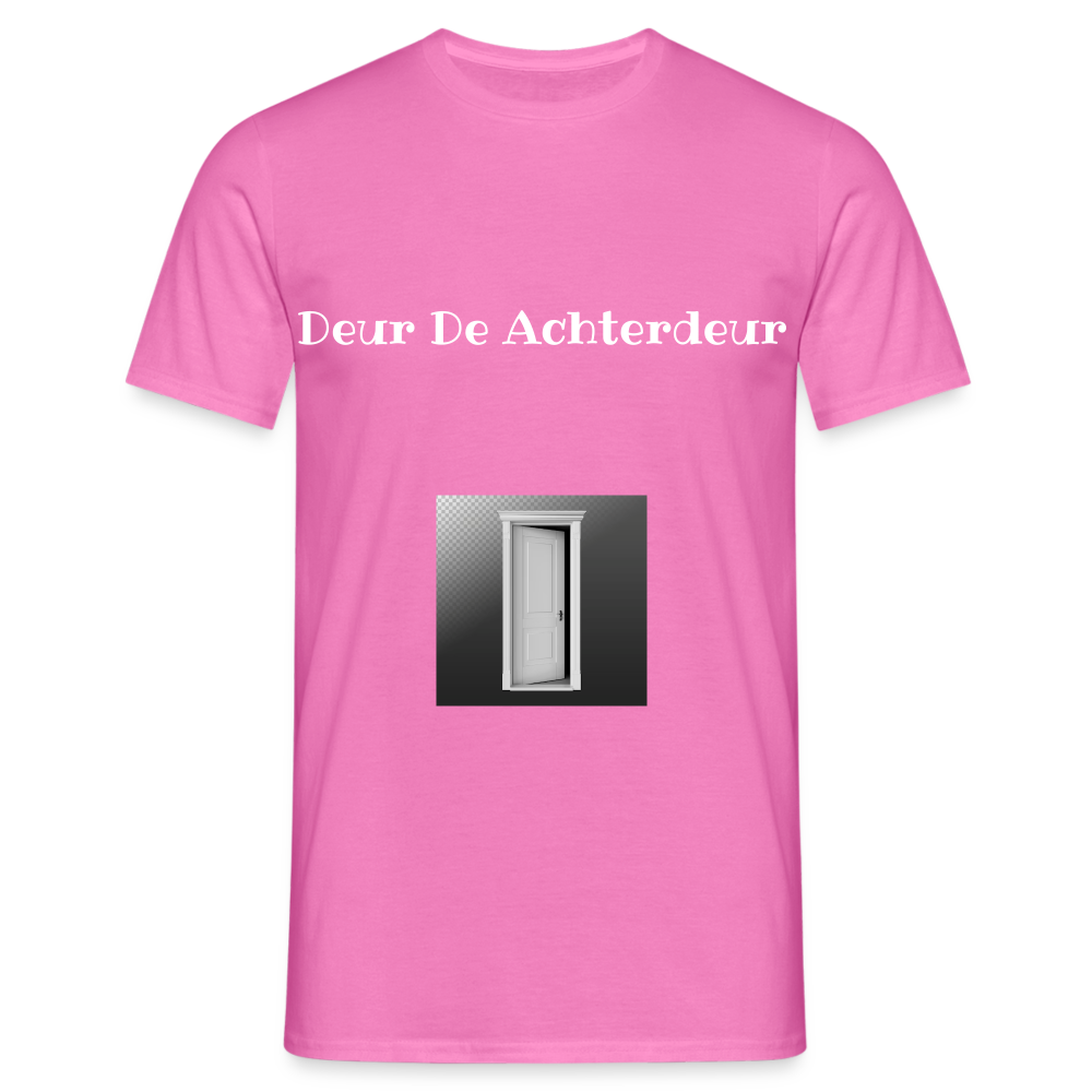 Deur De Achterdeur Carnaval T-Shirt - pink