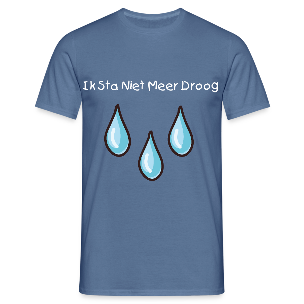 Ik Sta Niet Meer Droog Carnaval T-Shirt - dove blue 