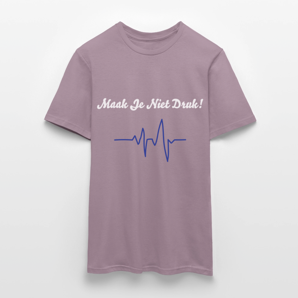 Maak Je Niet Druk! Carnaval T-Shirt - purple-grey 