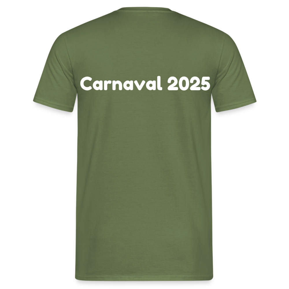 Deur De Achterdeur Carnaval T-Shirt - military green