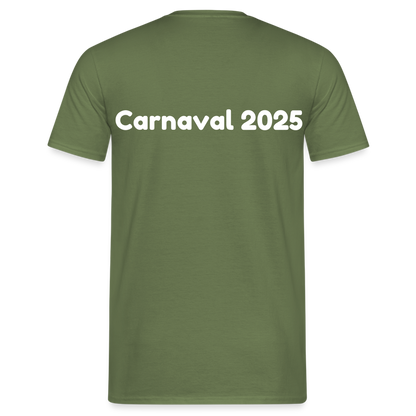 Deur De Achterdeur Carnaval T-Shirt - military green