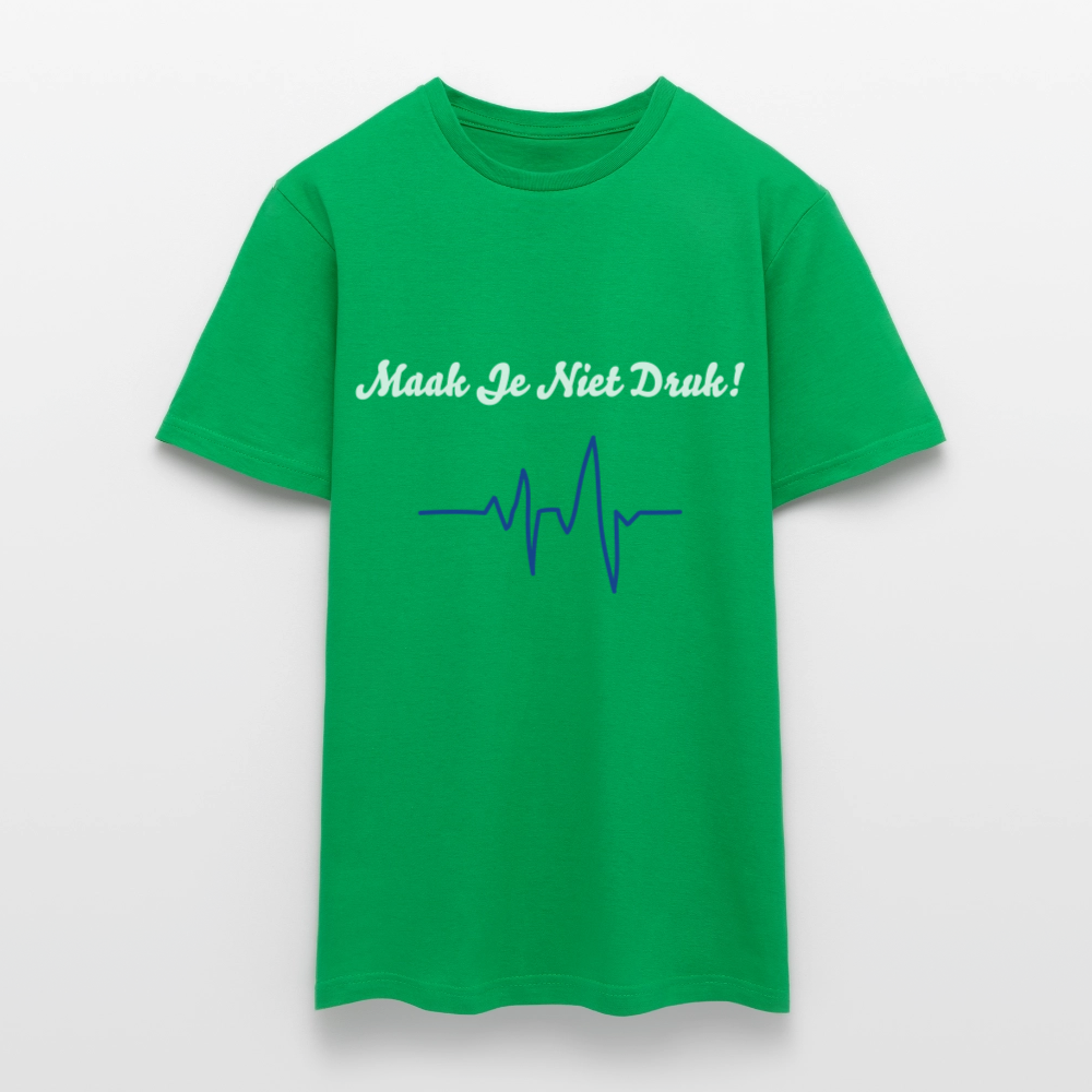 Maak Je Niet Druk! Carnaval T-Shirt - kelly green