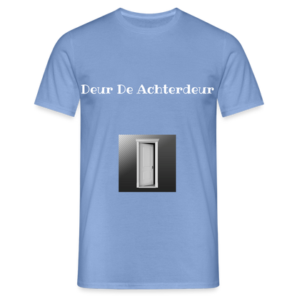 Deur De Achterdeur Carnaval T-Shirt - carolina blue