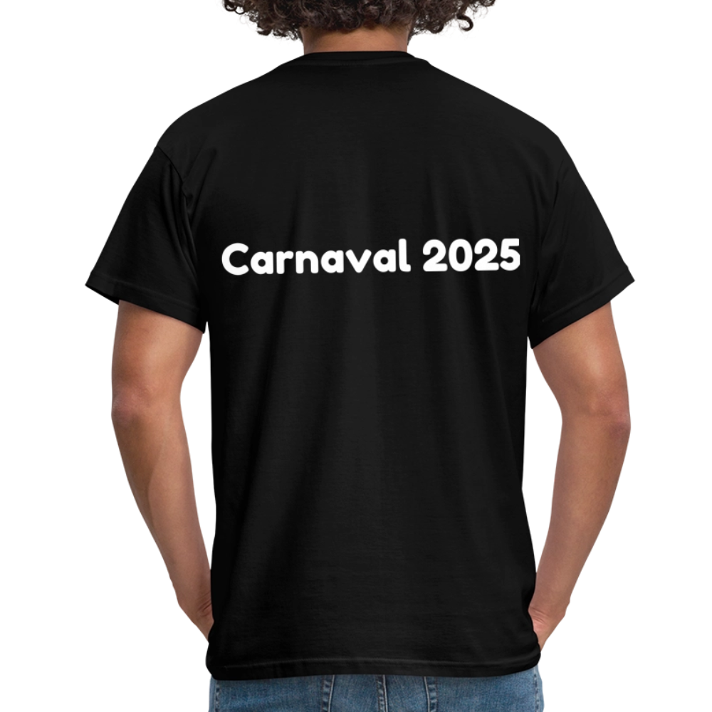 Deur De Achterdeur Carnaval T-Shirt - black