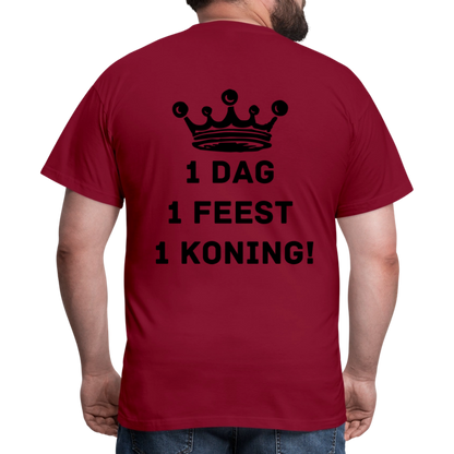 Koningsdag T-Shirt - brick red