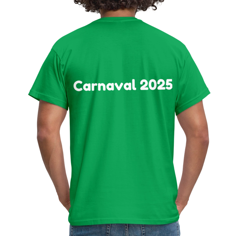 Deur De Achterdeur Carnaval T-Shirt - kelly green