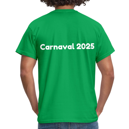 Deur De Achterdeur Carnaval T-Shirt - kelly green