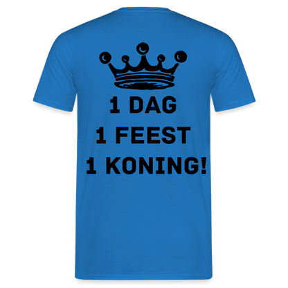 Koningsdag T-Shirt - royal blue