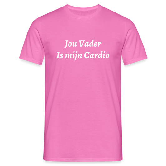 Jou Vader Is Mijn Cardio Shirt - pink