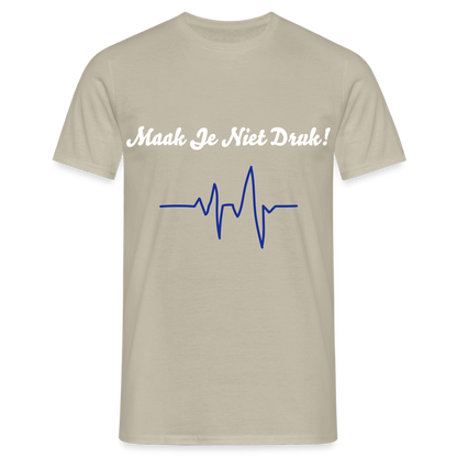 Maak Je Niet Druk! Carnaval T-Shirt - sand beige