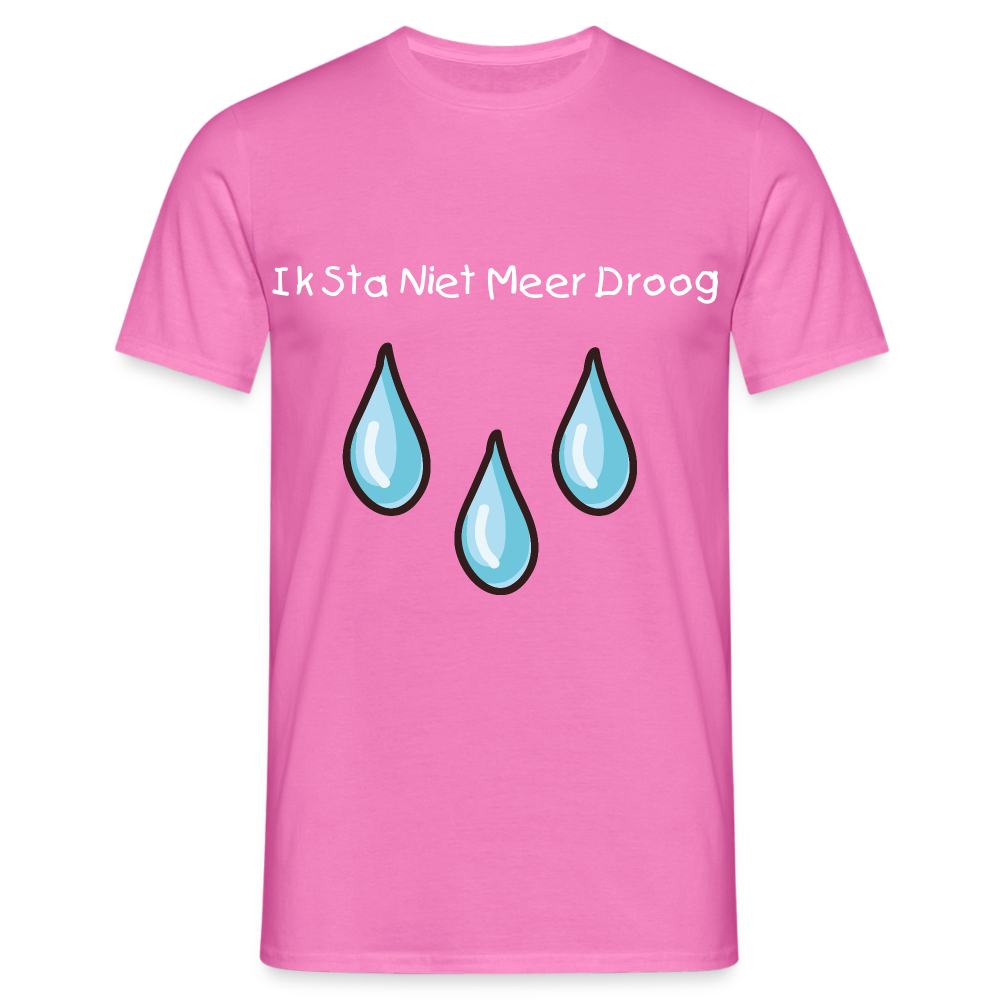 Ik Sta Niet Meer Droog Carnaval T-Shirt - pink