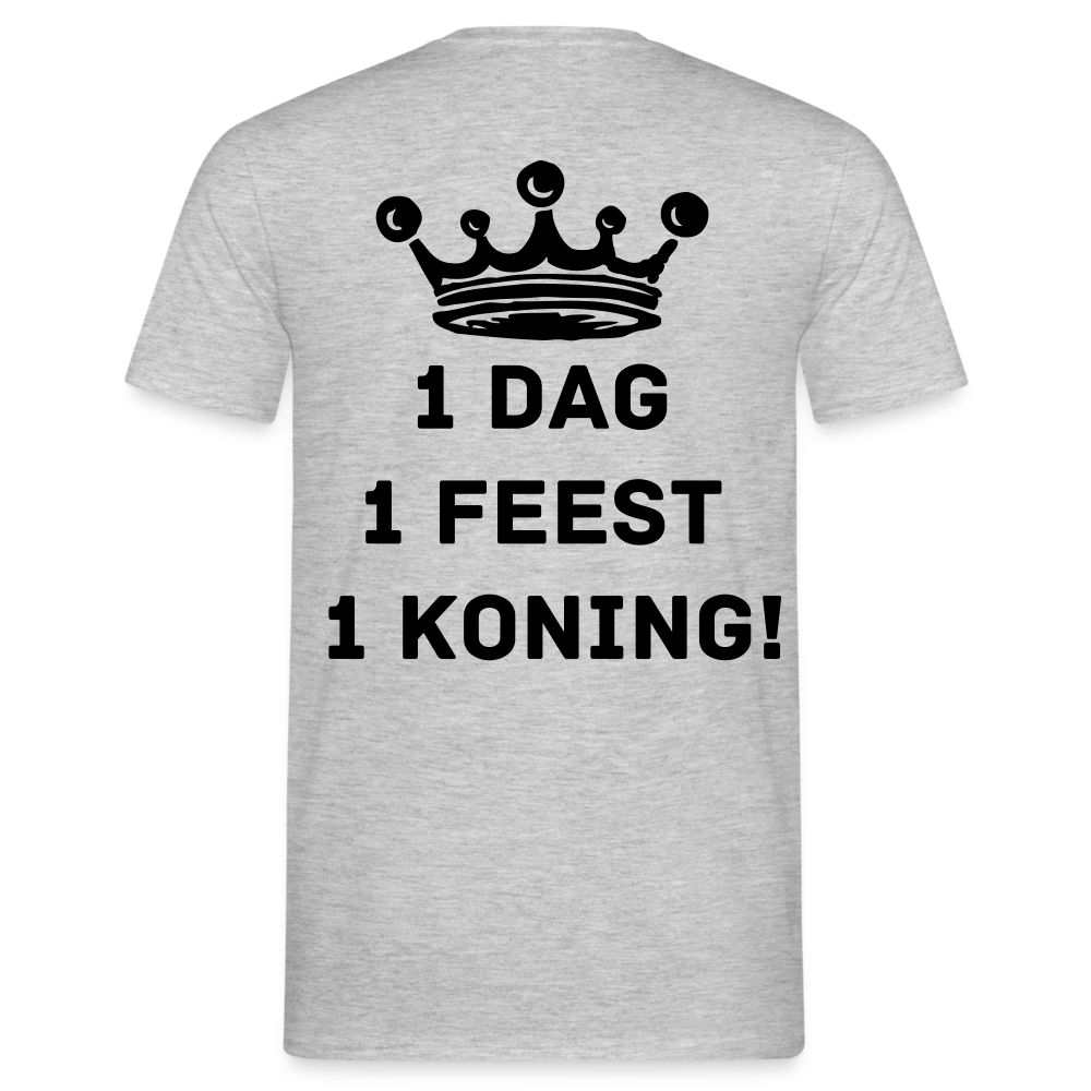 Koningsdag T-Shirt - heather grey