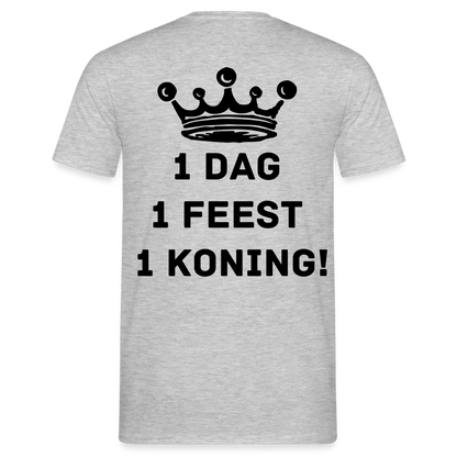 Koningsdag T-Shirt - heather grey