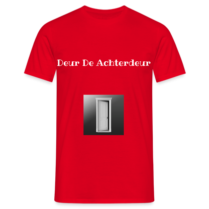 Deur De Achterdeur Carnaval T-Shirt - red