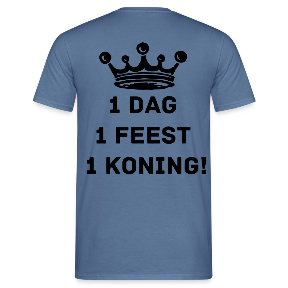 Koningsdag T-Shirt - dove blue 