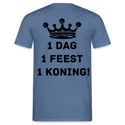 Koningsdag T-Shirt - dove blue 