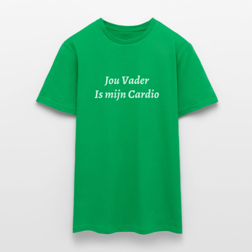 Jou Vader Is Mijn Cardio Shirt - kelly green