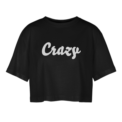 Crazy Croptop - black