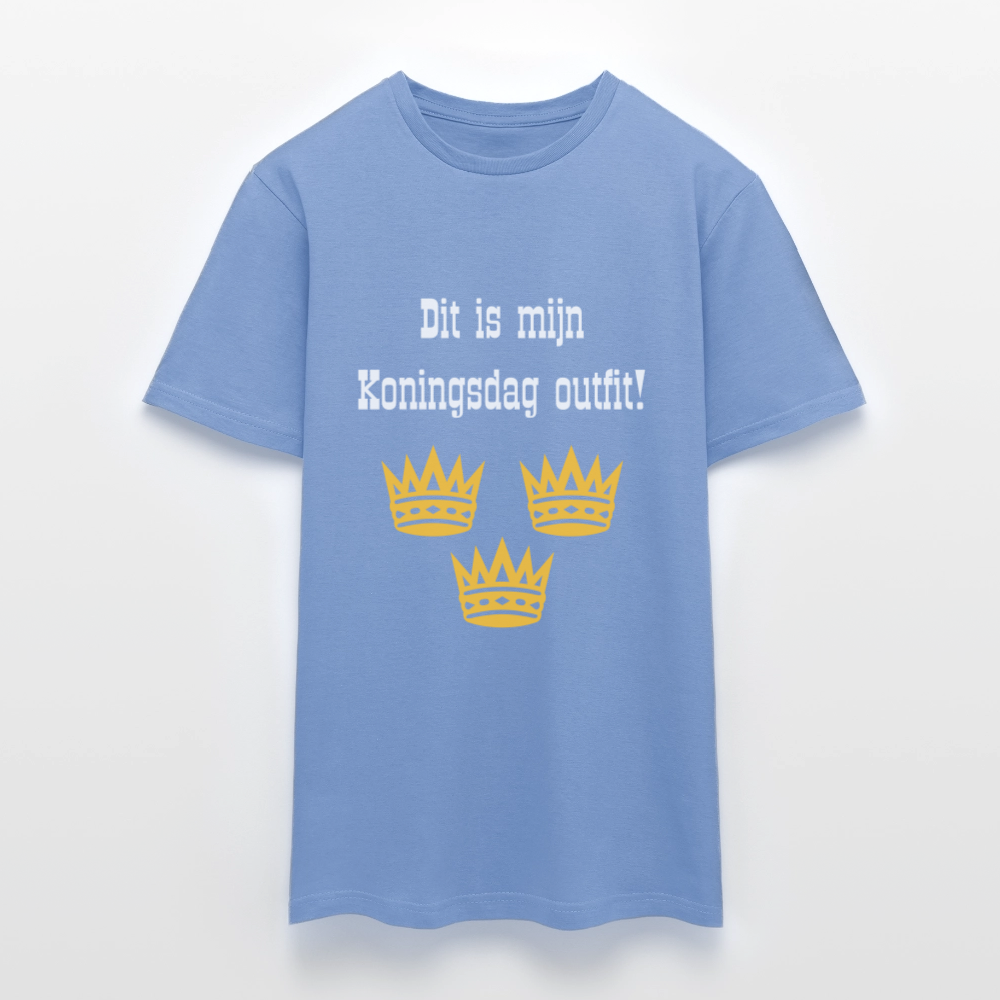 Dit Is Mijn Koningsdag Outfit! T-Shirt - carolina blue