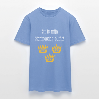 Dit Is Mijn Koningsdag Outfit! T-Shirt - carolina blue