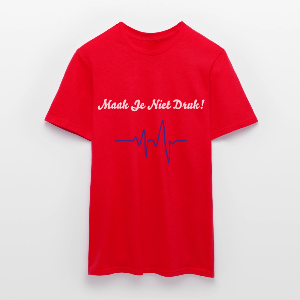 Maak Je Niet Druk! Carnaval T-Shirt - red