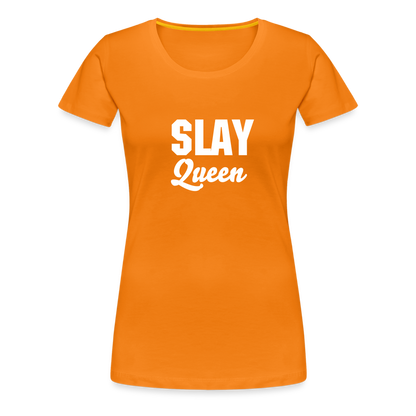 Slay Queen Shirt - orange