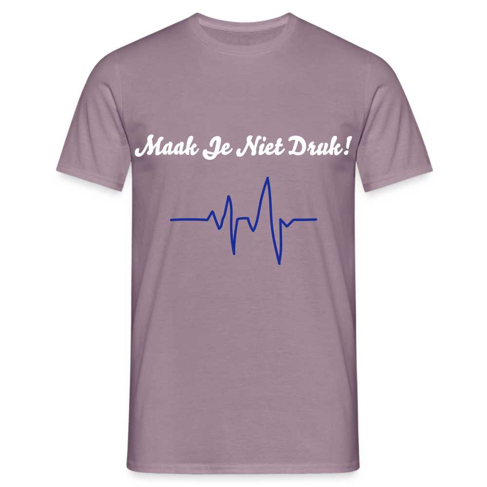 Maak Je Niet Druk! Carnaval T-Shirt - purple-grey 